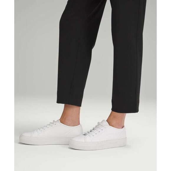 Lululemon Black Tapered-Leg Mid-Rise Pant 7/8 Length Size XL 41262 - Picture 4 of 11